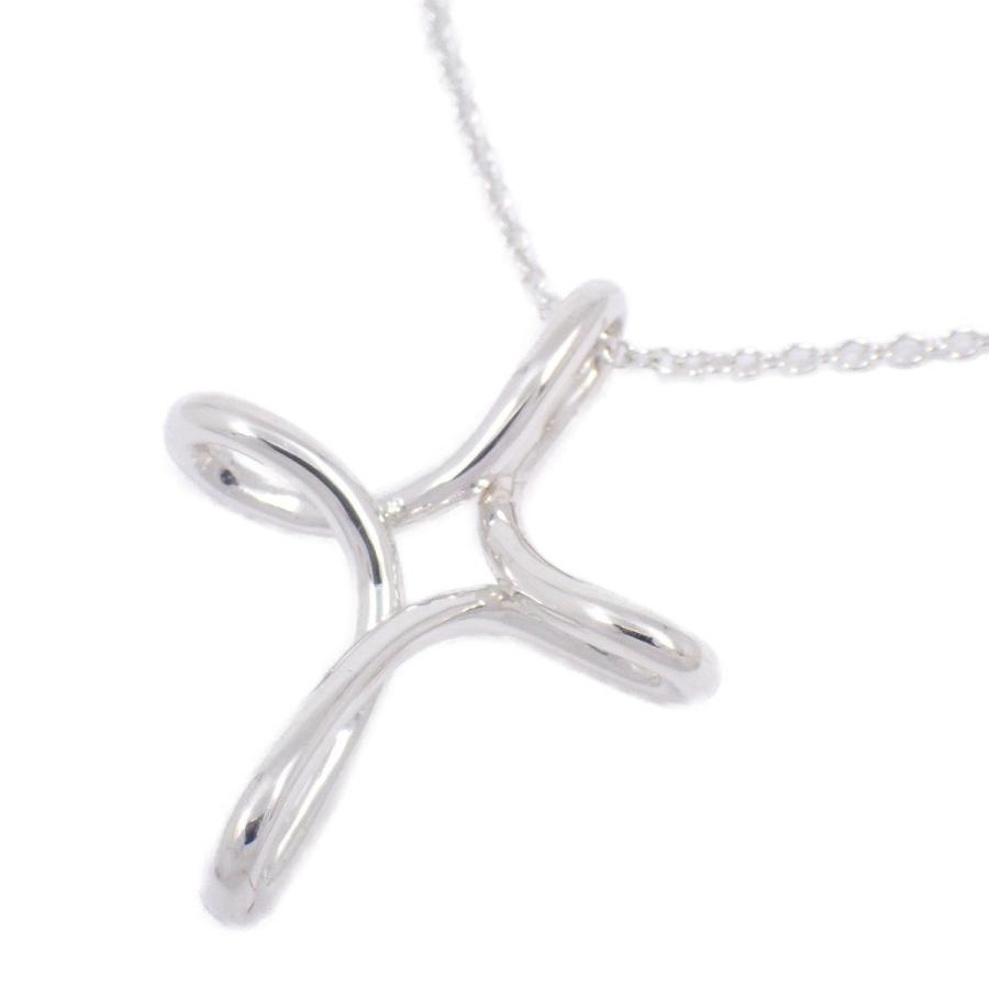 Tiffany ティファニー オープンクロス シルバー ネックレス TIFFANY&Co. TIFFANY＆Co. ティファニー オープン クロス