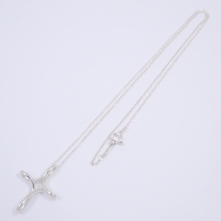Tiffany & Co. ティファニー　オープンクロス　ネックレス　シルバー TIFFANY&Co. TIFFANY＆Co. ティファニー オープン クロス