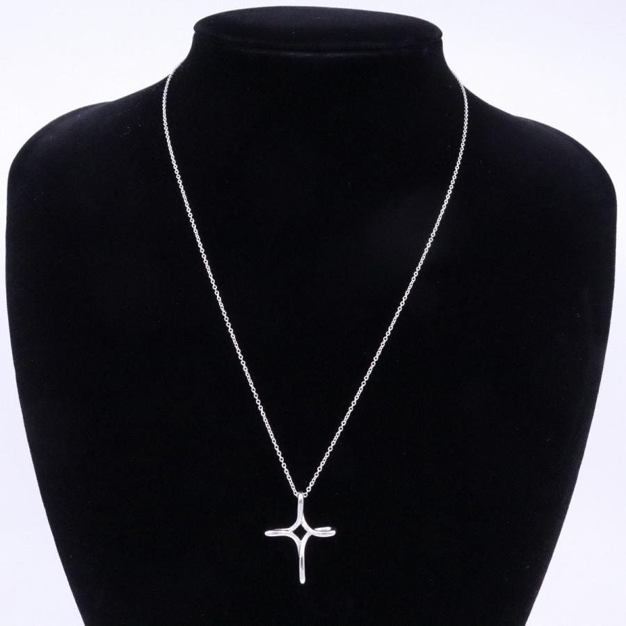 Tiffany&Co. ティファニー オープンクロス スクエア ネックレス 楽天市場】ティファニー オープンクロス ネックレスの通販