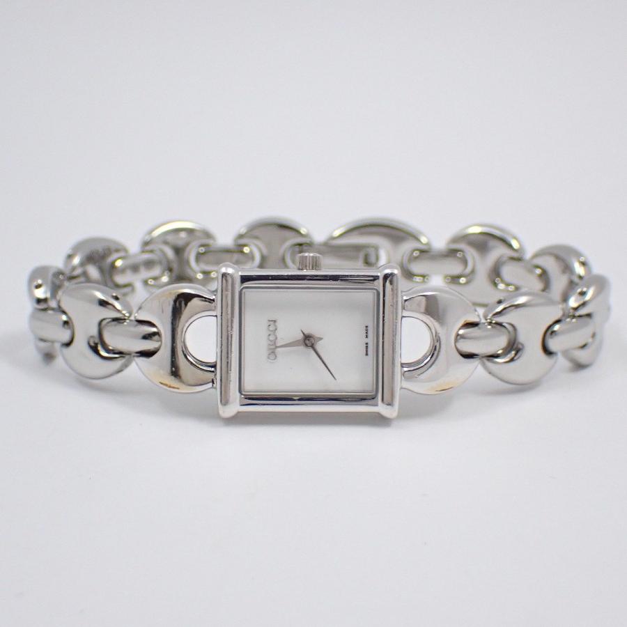 GUCCI（グッチ） 1800L クォーツ レディース 腕時計 シルバー色 白文字