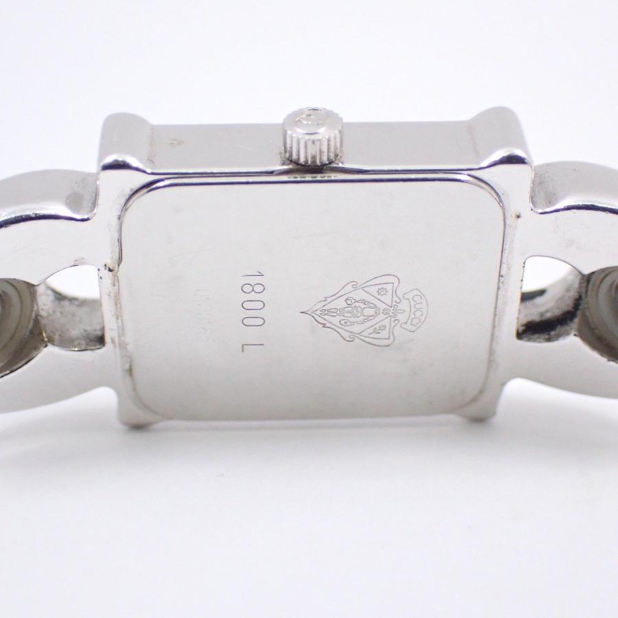 GUCCI（グッチ） 1800L クォーツ レディース 腕時計 シルバー色 白文字