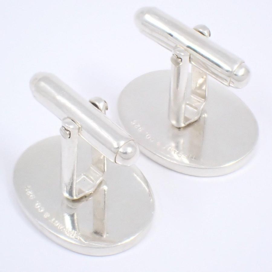 TIFFANY&Co.（ティファニー） オーバル ストライプ カフス