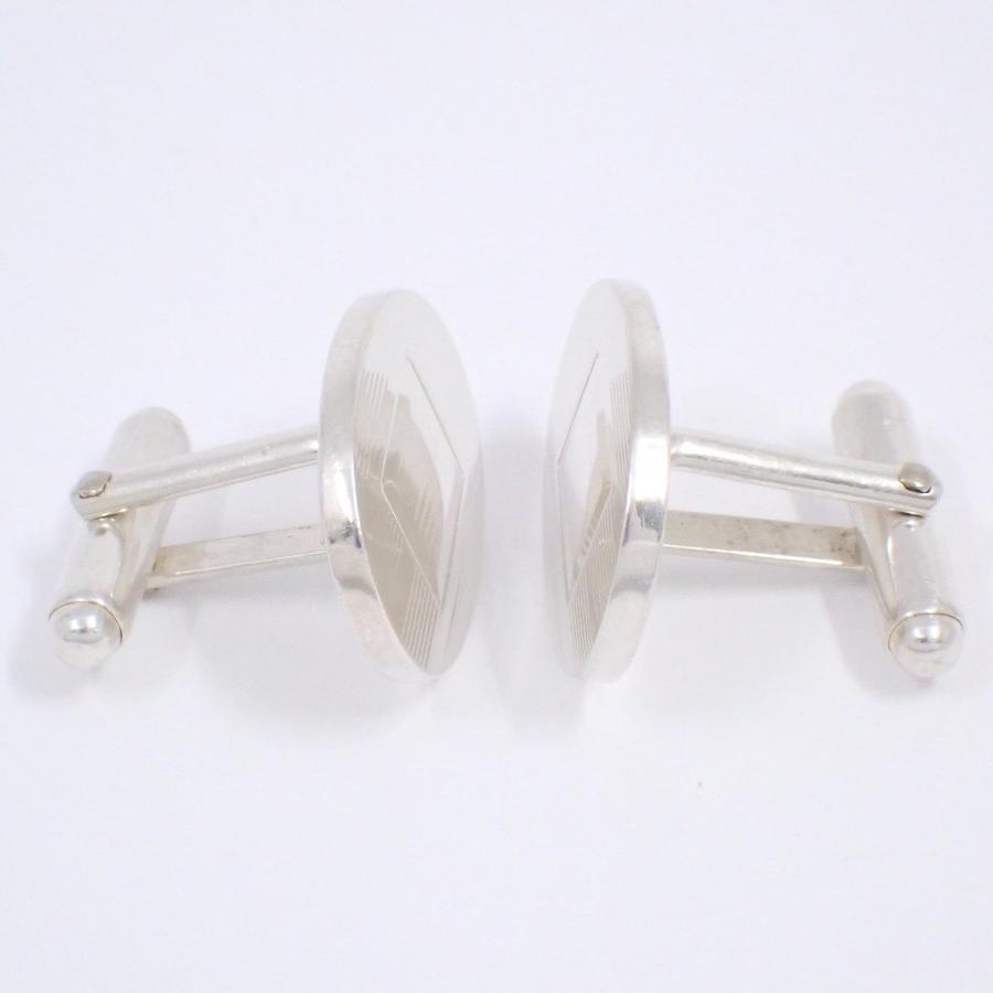 TIFFANY&Co.（ティファニー） オーバル ストライプ カフス