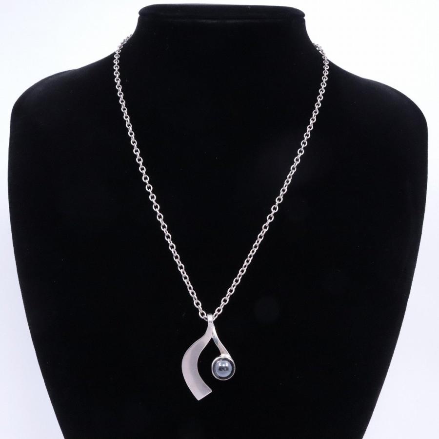 GEORG JENSEN ジョージジェンセン ネックレス シルバー925/ヘマタイト【いおき質店】_6