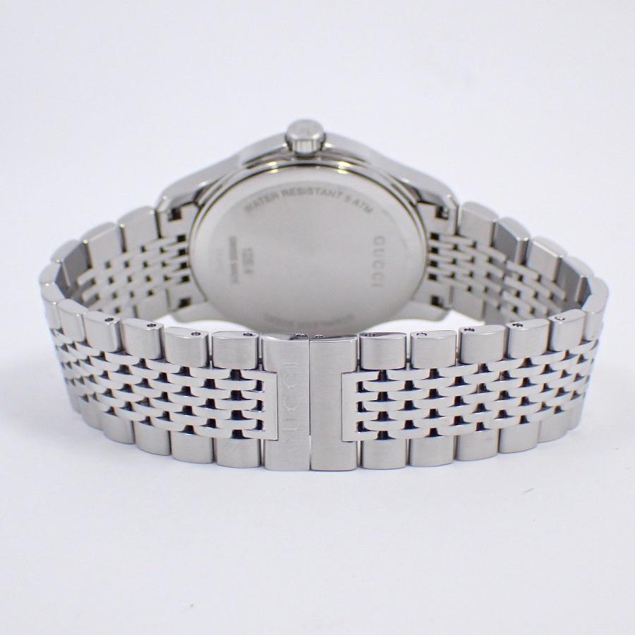 GUCCI（グッチ） 126.4 Gタイムレス クォーツ メンズ 腕時計 黒文字盤