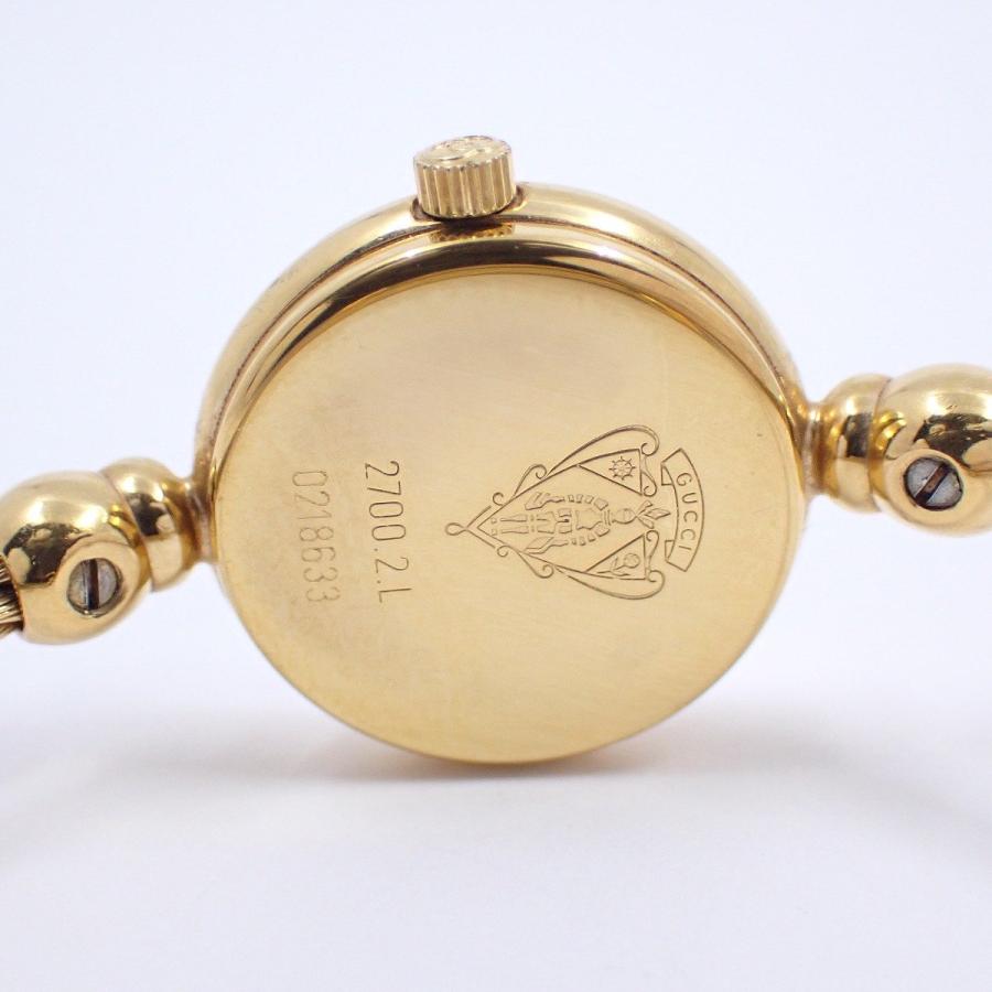 ＋【不動】グッチ GUCCI 2700.2.L レディース時計 腕時計　ゴールド GUCCI（グッチ） 2700.2.L ブレスウォッチ クォーツ レディース 腕時計