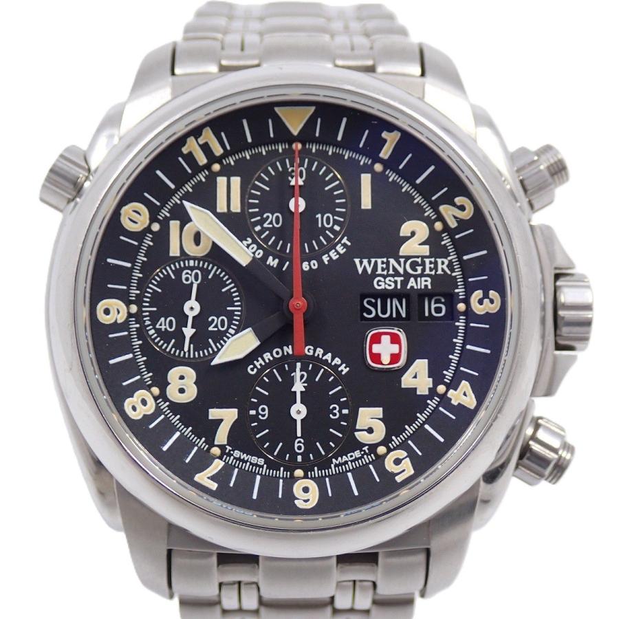 WENGER手巻時計 WENGER（ウェンガー） GST AIR クロノグラフ デイデイト 自動巻き