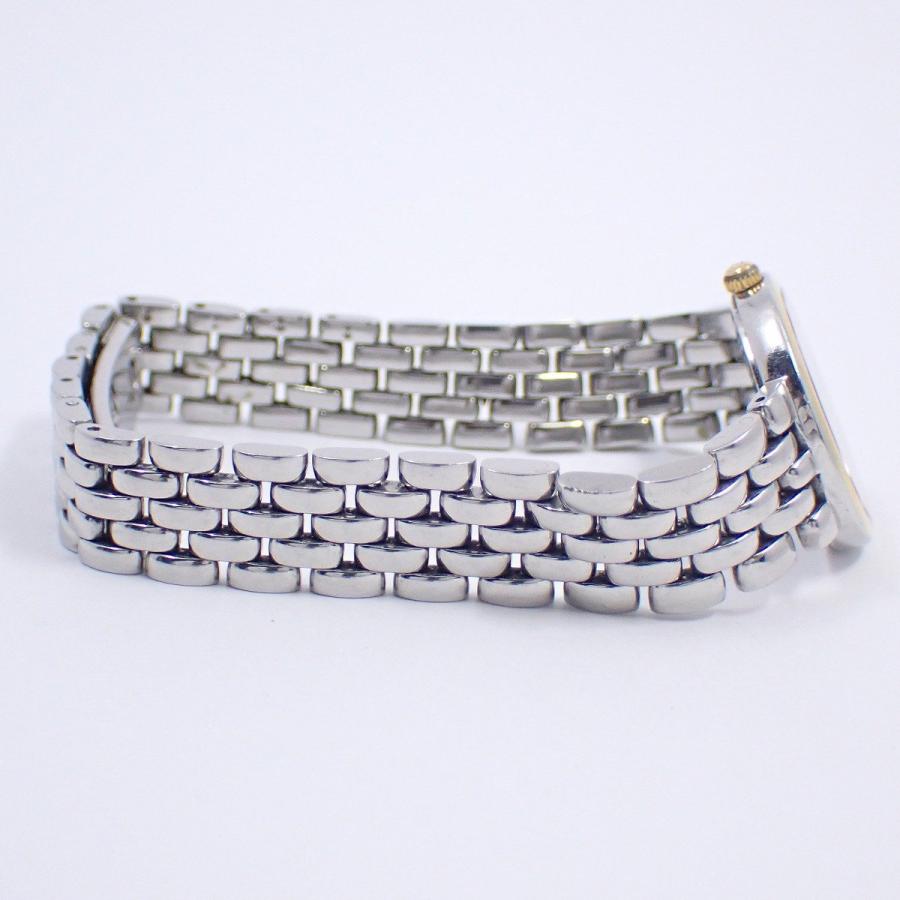 DE VILLE オメガ デビル クォーツ レディース 腕時計 コンビ ゴールド