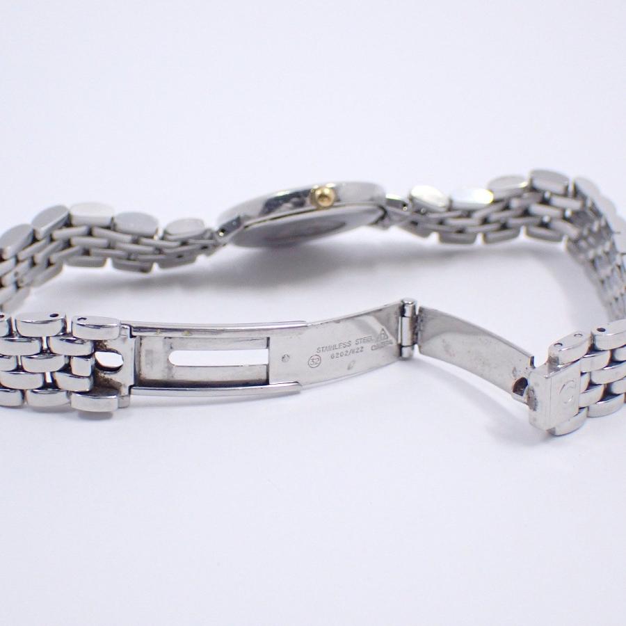 DE VILLE オメガ デビル クォーツ レディース 腕時計 コンビ ゴールド