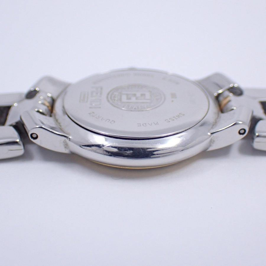 FENDI（フェンディ） 980L クォーツ レディース 腕時計 コンビ 11P石
