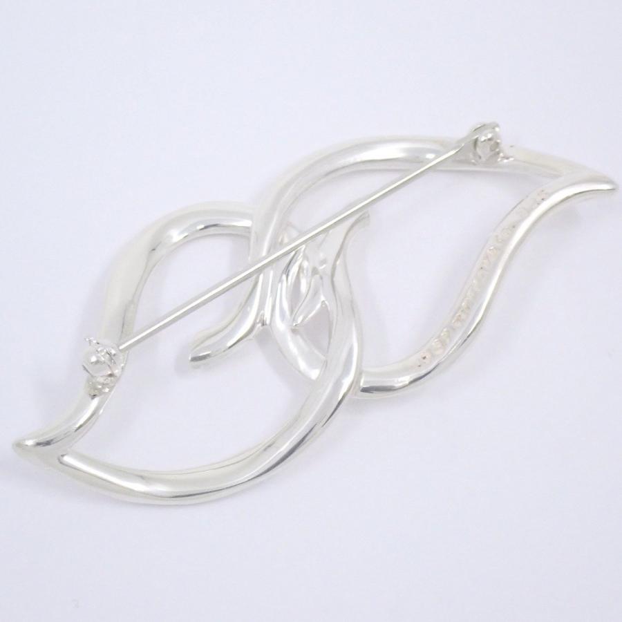 TIFFANY&Co.（ティファニー） ダブル リーフ ブローチ シルバー925【い