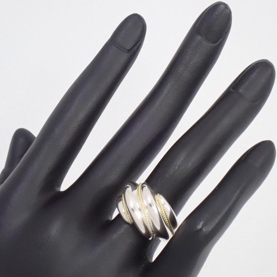 TIFEANY＆Co.ティファニー　ツイストリング　シルバー925 VINTAGE】TIFFANY&Co. ティファニー ツイスト リング《シルバー925