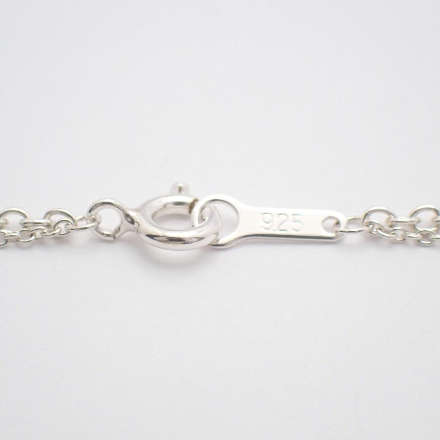 STAR JEWELRY（スタージュエリー） カーブハート ネックレス シルバー