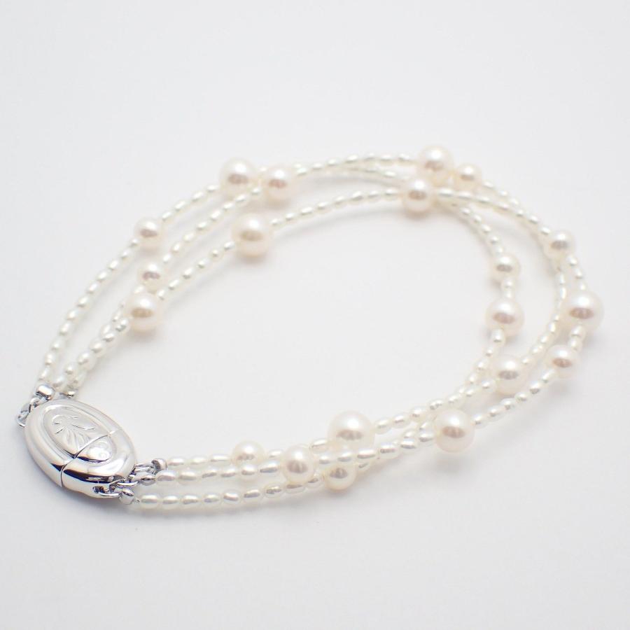 MIKIMOTO（ミキモト） MIKIMOTO PERLITA ミキモトペルリータ 3連