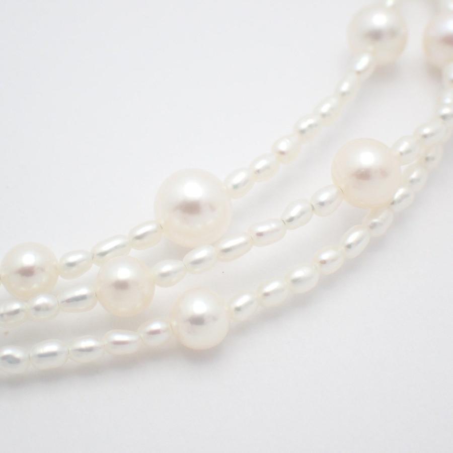 MIKIMOTO（ミキモト） MIKIMOTO PERLITA ミキモトペルリータ 3連