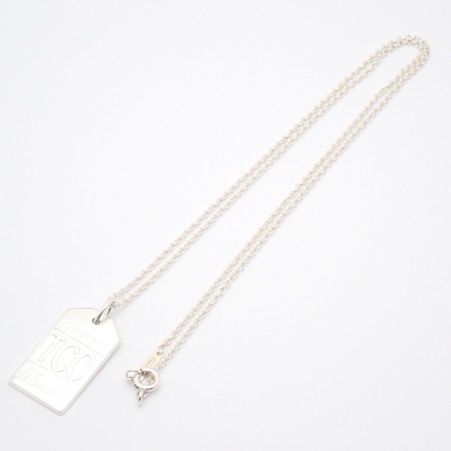 TIFFANY&Co.（ティファニー） ロゴ プレート NEW YORK CITY ネックレス