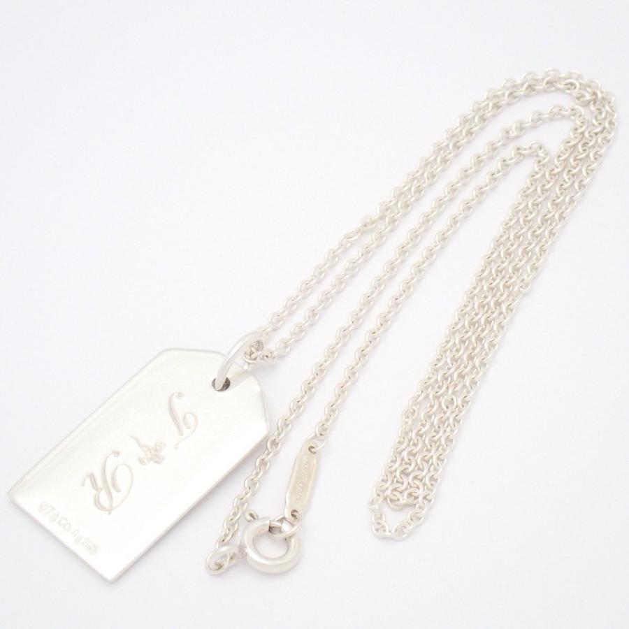 TIFFANY&Co.（ティファニー） ロゴ プレート NEW YORK CITY ネックレス