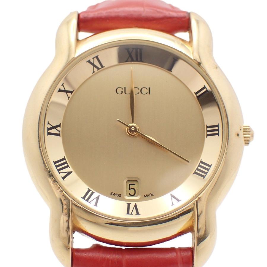 GUCCI（グッチ） 5100M クォーツ メンズ 腕時計 ゴールドGP ゴールド