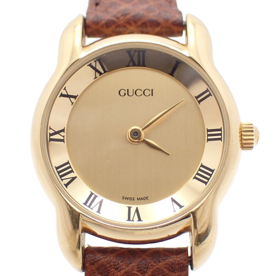 GUCCI　グッチ　レディース腕時計 GUCCI（グッチ） 5100L クォーツ レディース 腕時計 ゴールドGP