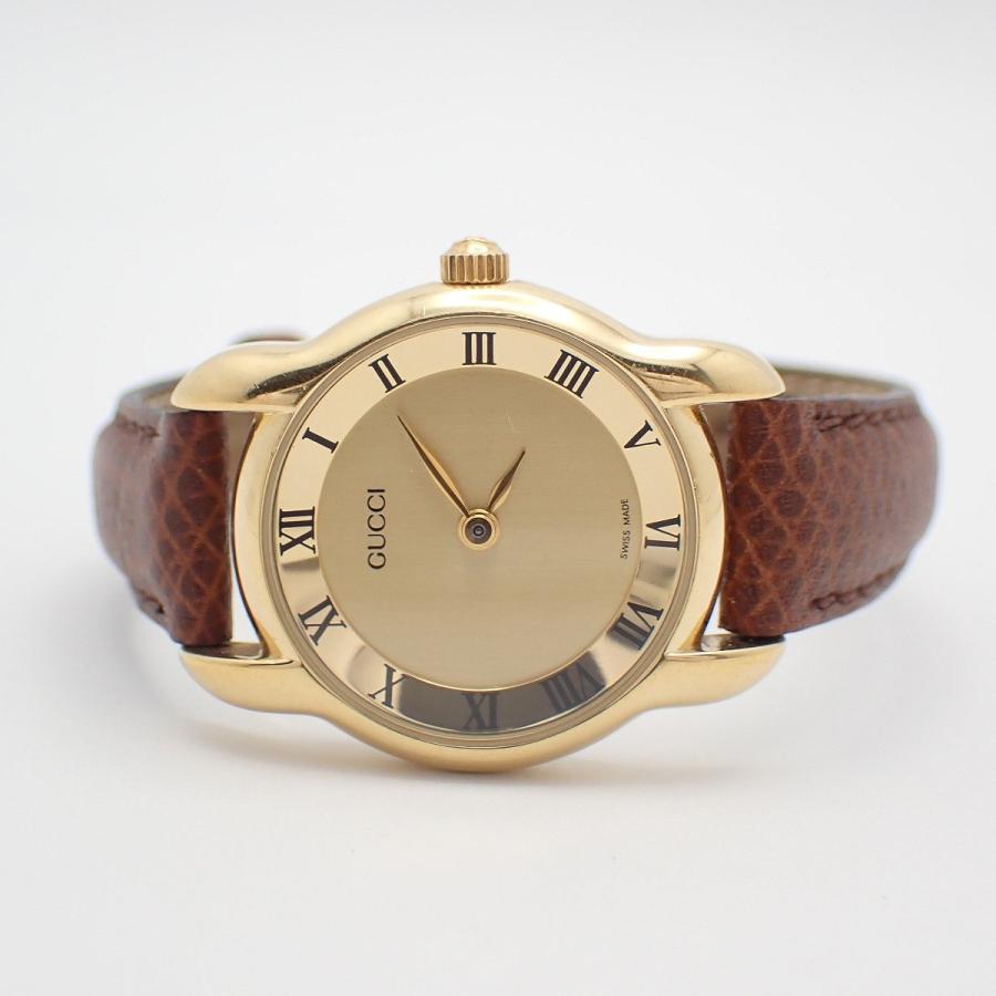 GUCCI（グッチ） 5100L クォーツ レディース 腕時計 ゴールドGP