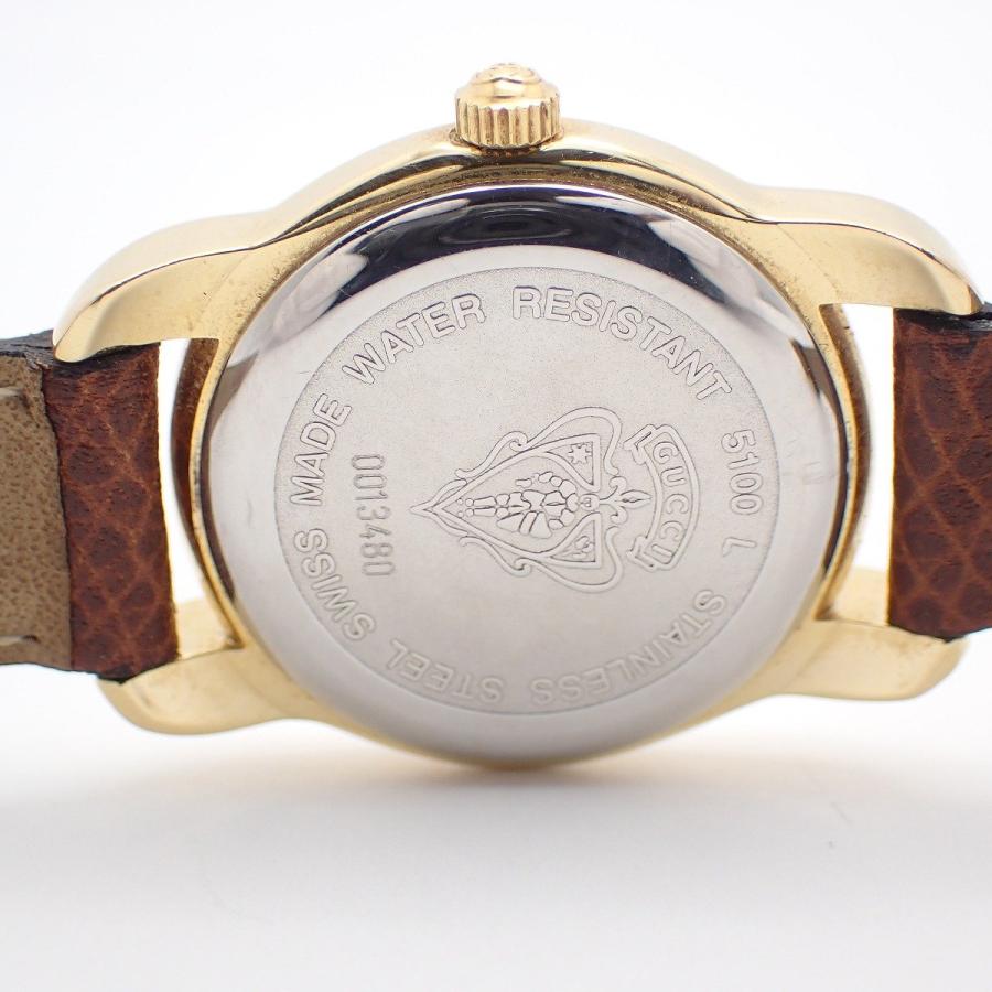 GUCCI（グッチ） 5100L クォーツ レディース 腕時計 ゴールドGP