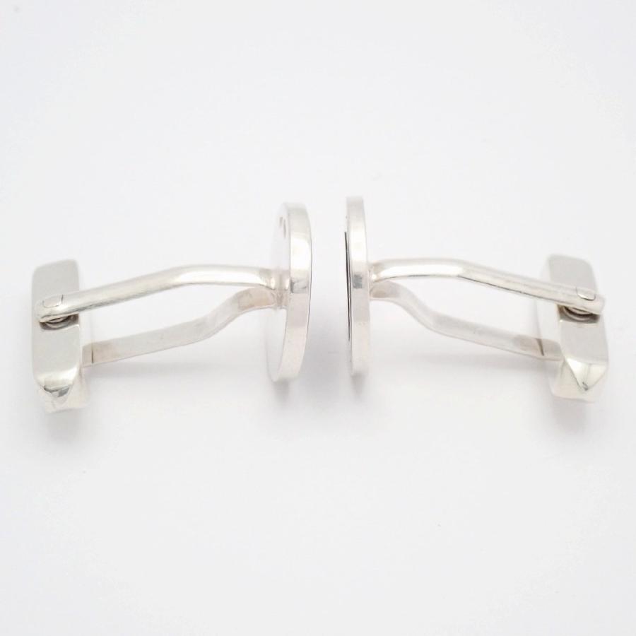 BVLGARI（ブルガリ） ラウンド カフス カフリンクス シルバー925 