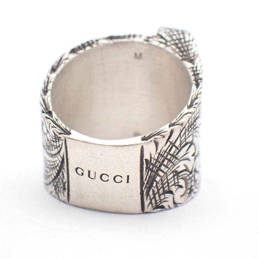 GUCCI（グッチ） イニシャル アルファベット L リング 指輪 アラベスク
