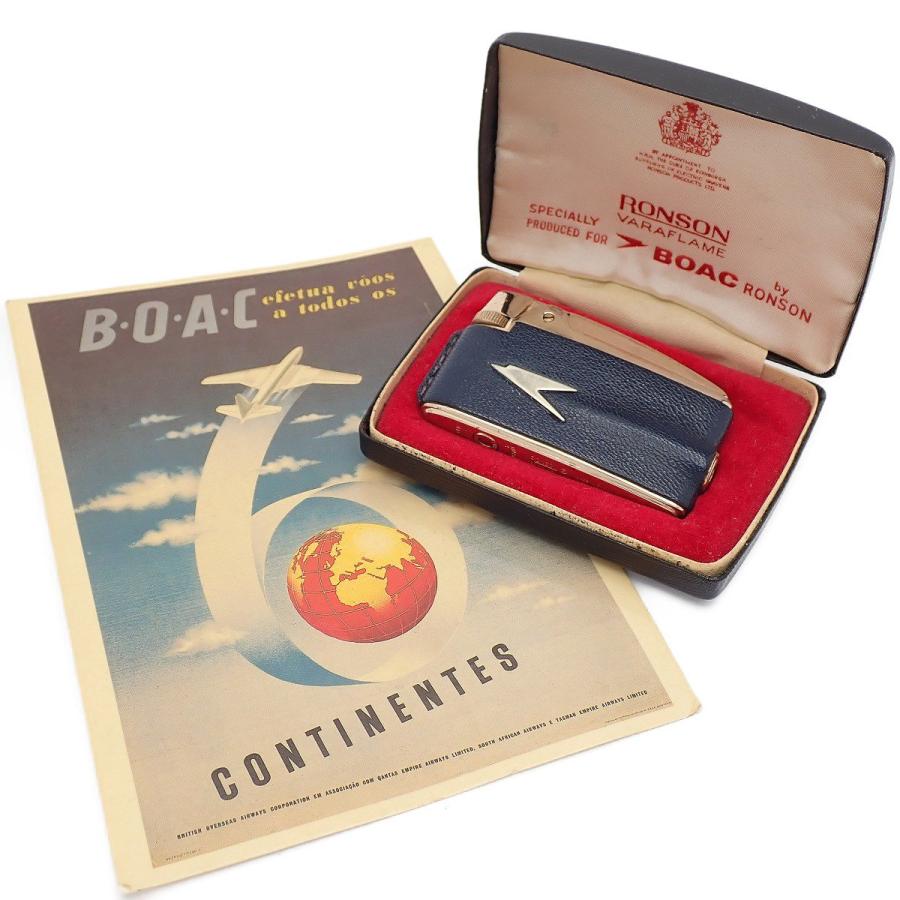 RONSON ロンソン×BOAC コラボ ヴァラフレーム ヴィンテージ オイルライター RONSON ロンソン×BOAC コラボ ヴァラフレーム ヴィンテージ オイル