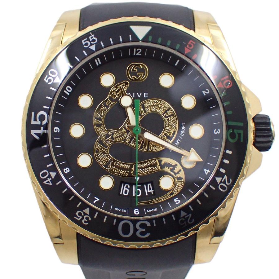 GUCCI（グッチ） 136.2 ダイヴ 200M防水 クォーツ メンズ 腕時計