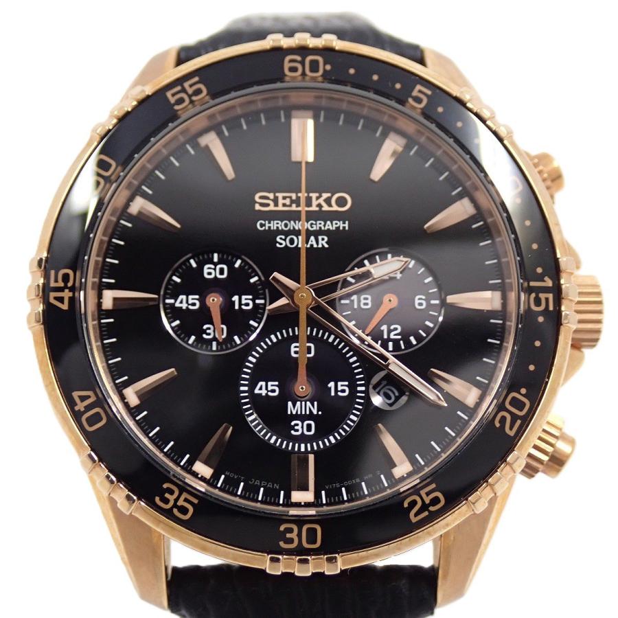 ネイビーシールズ SEIKO セイコー 海外モデル ソーラー クロノグラフ