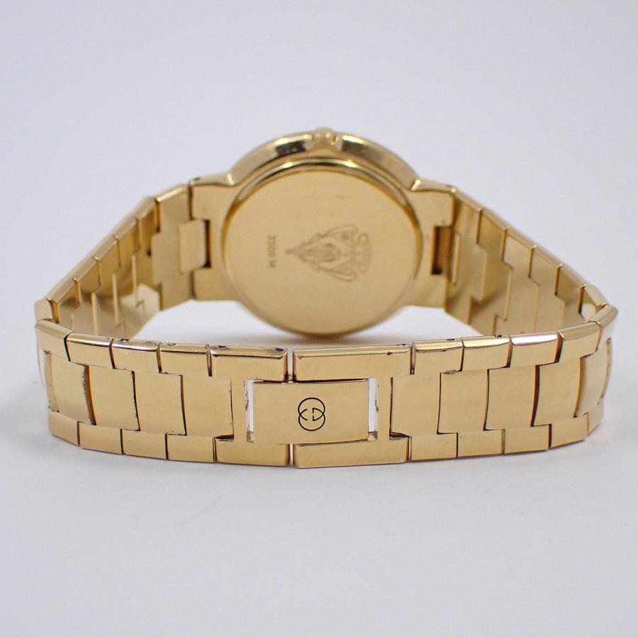 GUCCI（グッチ） 3300M クォーツ メンズ 腕時計 ゴールドGP グリーン