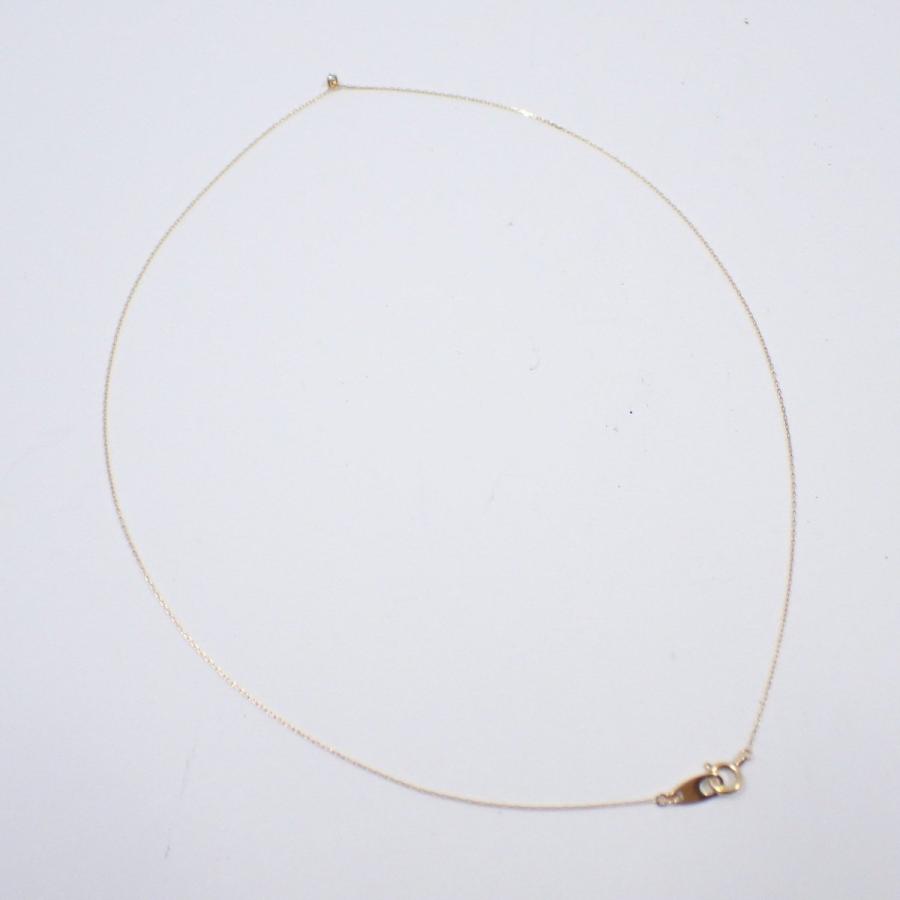 ete エテ 一粒ダイヤ ネックレス K10/ダイヤモンド【いおき質店