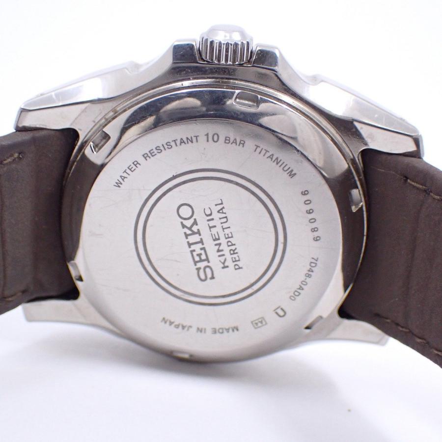 SEIKO キネティックパーペチュアルカレンダー　腕時計 セイコー 逆輸入 プルミエ キネティック SNP022 パーペチュアル