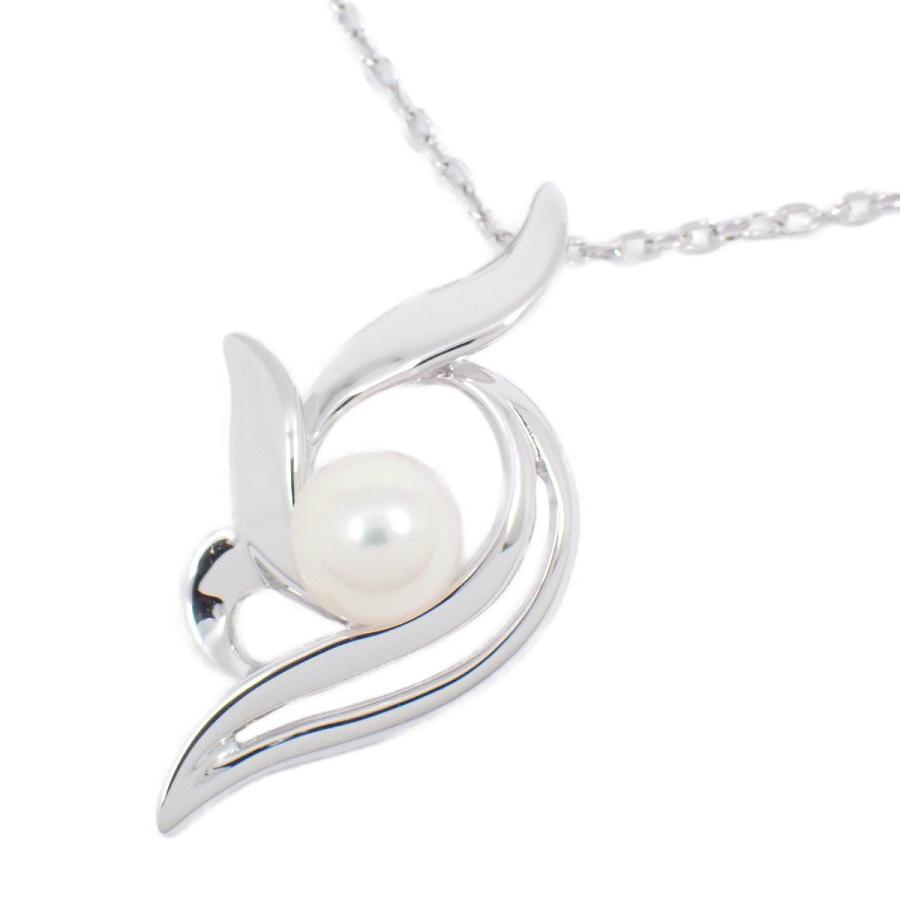 MIKIMOTO（ミキモト） 【美品】MIKIMOTO リーフモチーフ ネックレス