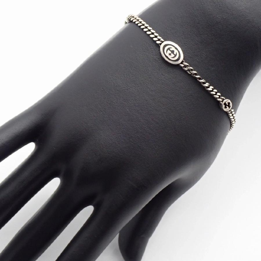 GUCCI（グッチ） インターロッキングG オーバルプレート 喜平チェーン