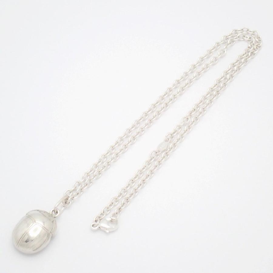 Georg Jensen（ジョージ ジェンセン） 1 スカラベ ネックレス シルバー