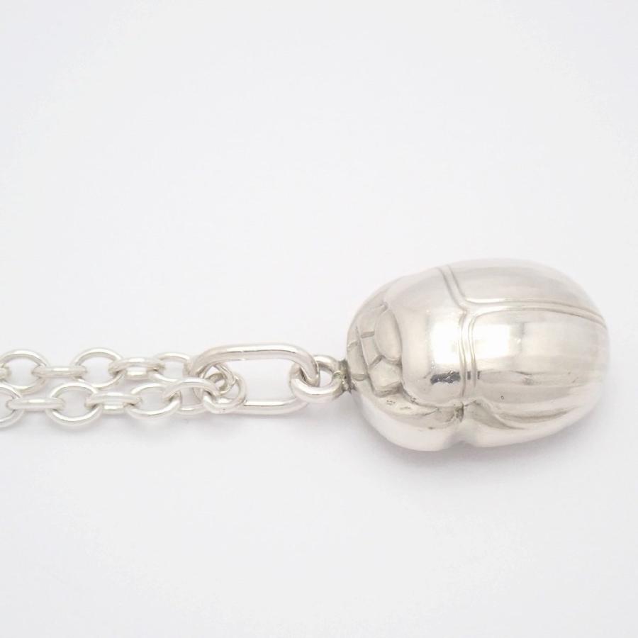 Georg Jensen（ジョージ ジェンセン） 1 スカラベ ネックレス シルバー