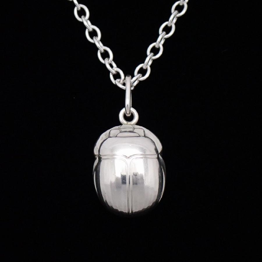 Georg Jensen（ジョージ ジェンセン） 1 スカラベ ネックレス シルバー
