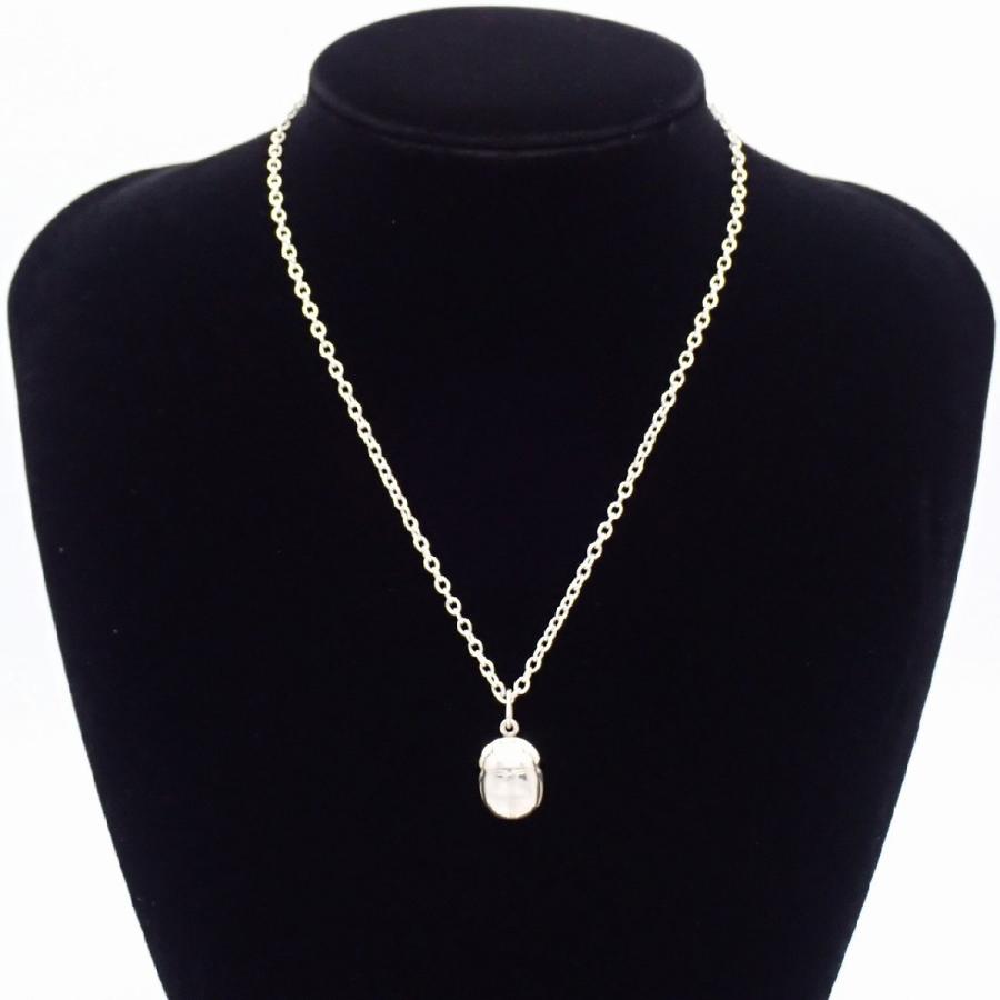 Georg Jensen（ジョージ ジェンセン） 1 スカラベ ネックレス シルバー