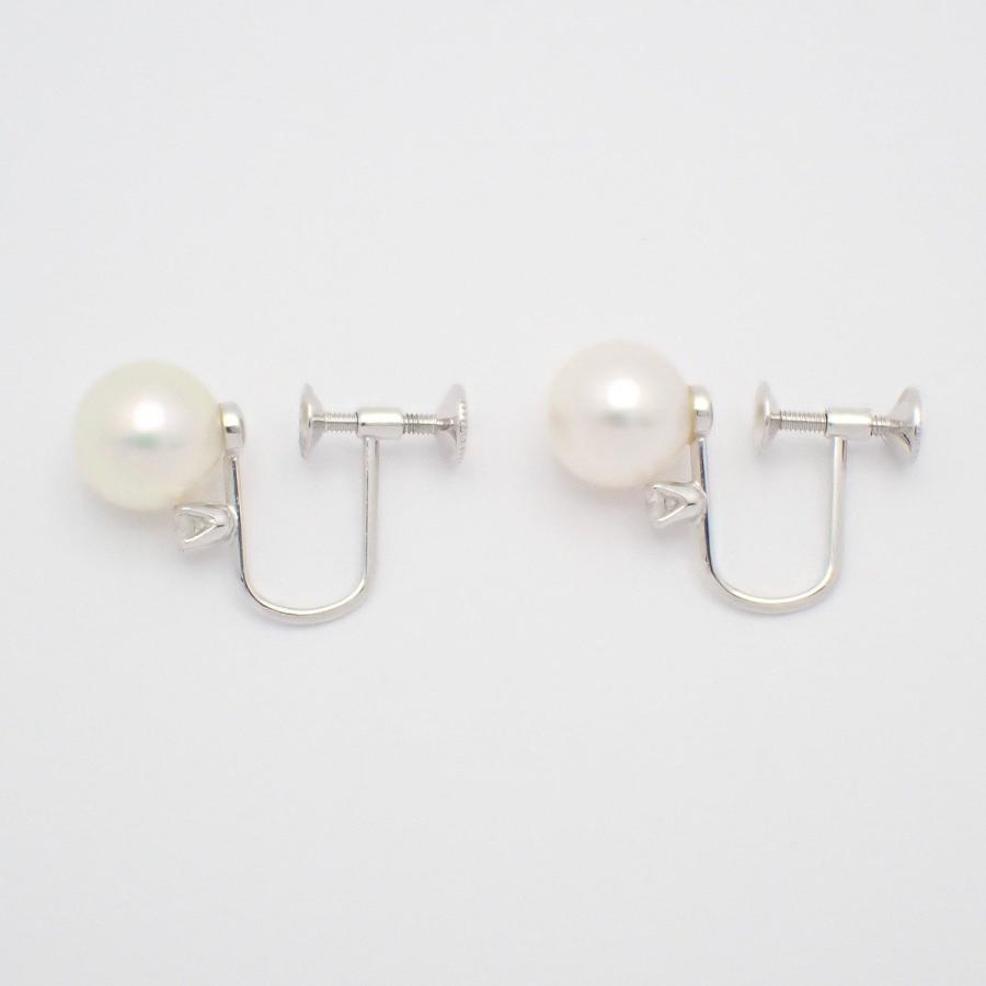 MIKIMOTO ミキモト イヤリング K18WG/ダイヤモンド/パール【いおき質店】_3