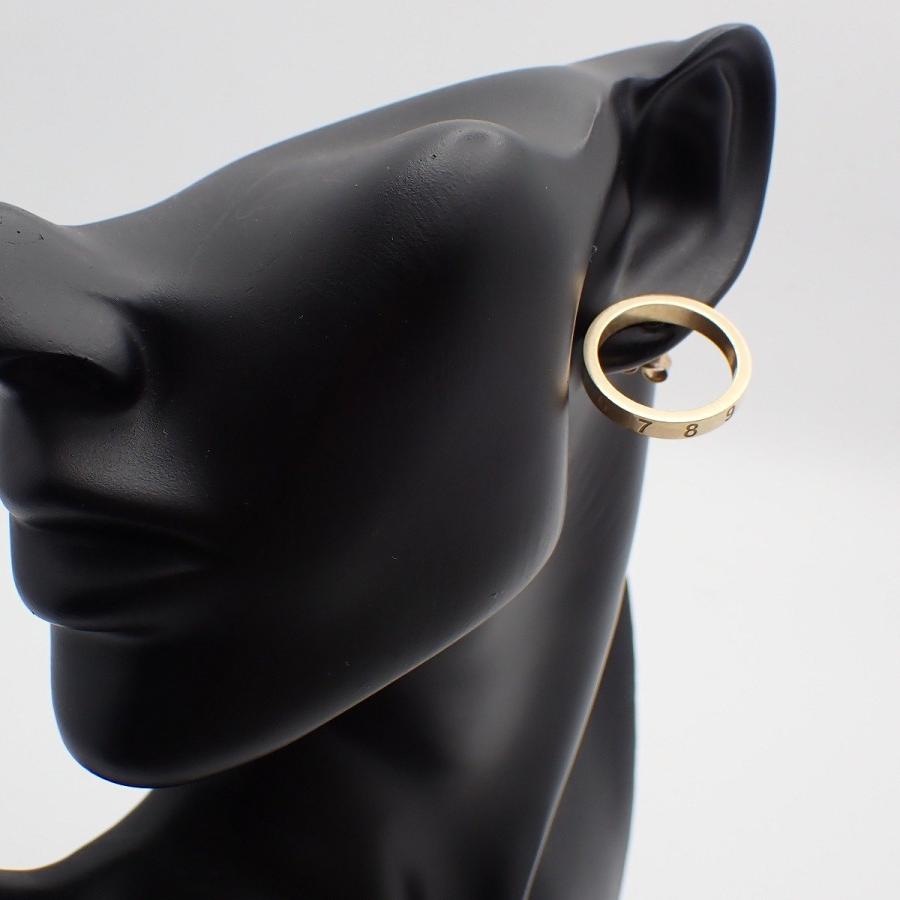 Maison Margiela（メゾンマルジェラ） ナンバリング ピアス シルバー