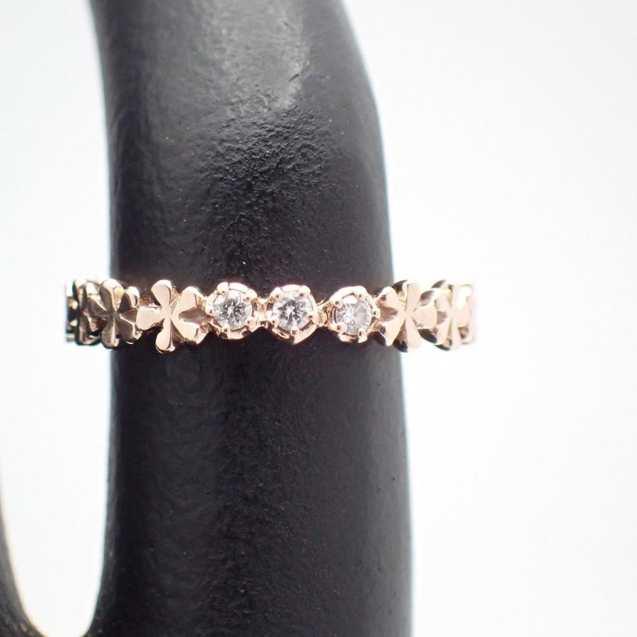 STAR JEWELRY（スタージュエリー） フラワー ピンキー リング K10PG