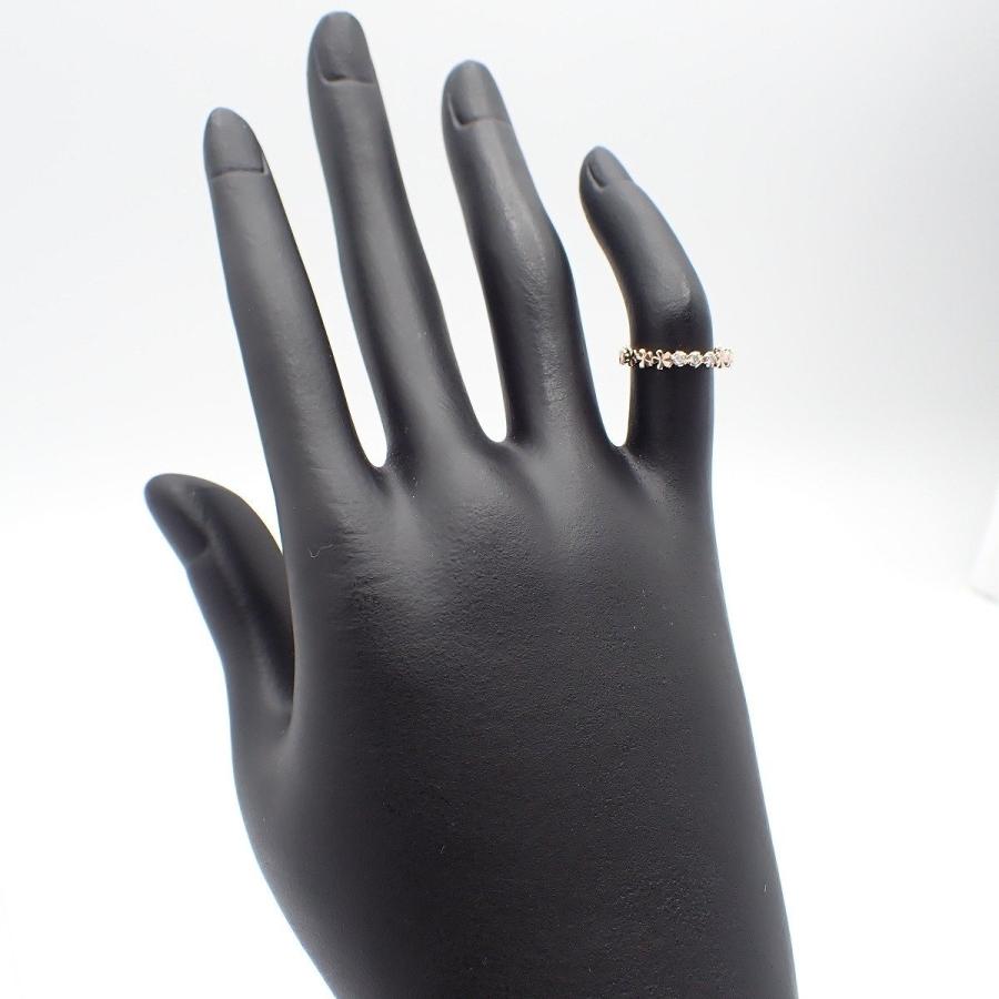 STAR JEWELRY（スタージュエリー） フラワー ピンキー リング K10PG