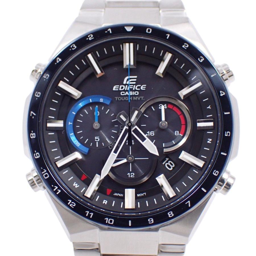 EDIFICE（CASIO） 【美品】カシオ エディフィス ワールドタイム 
