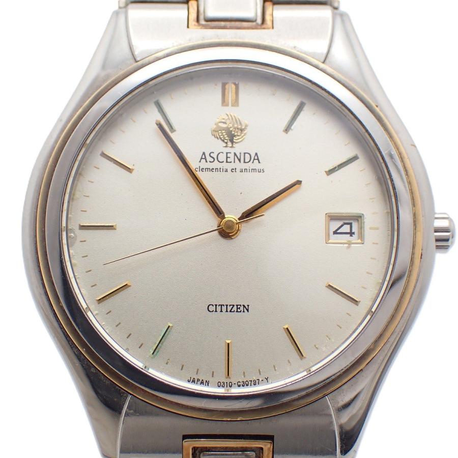 CITIZEN（シチズン） アセンダ 18K/SSコンビ クォーツ メンズ 腕時計