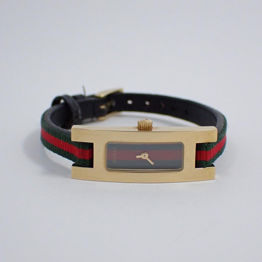 GUCCI グッチ 3900L ブレスウォッチ シェリーライン クォーツ