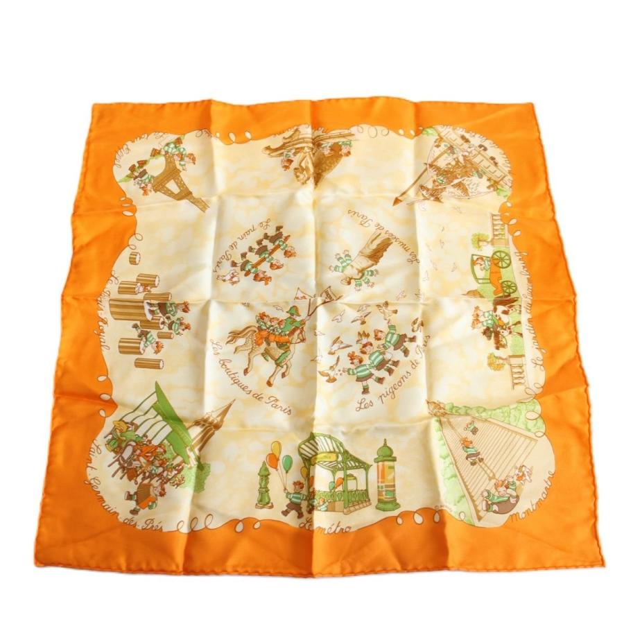 HERMES（エルメス） カレ 45 ガヴロッシュ スカーフ Les Triples
