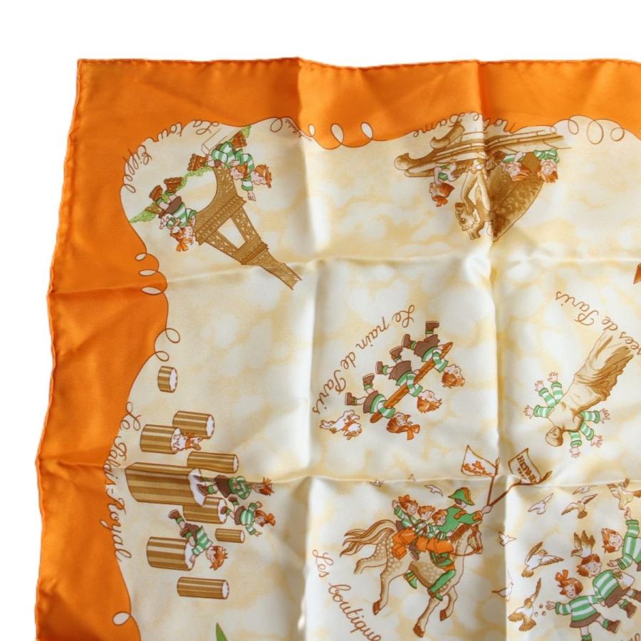 HERMES（エルメス） カレ 45 ガヴロッシュ スカーフ Les Triples