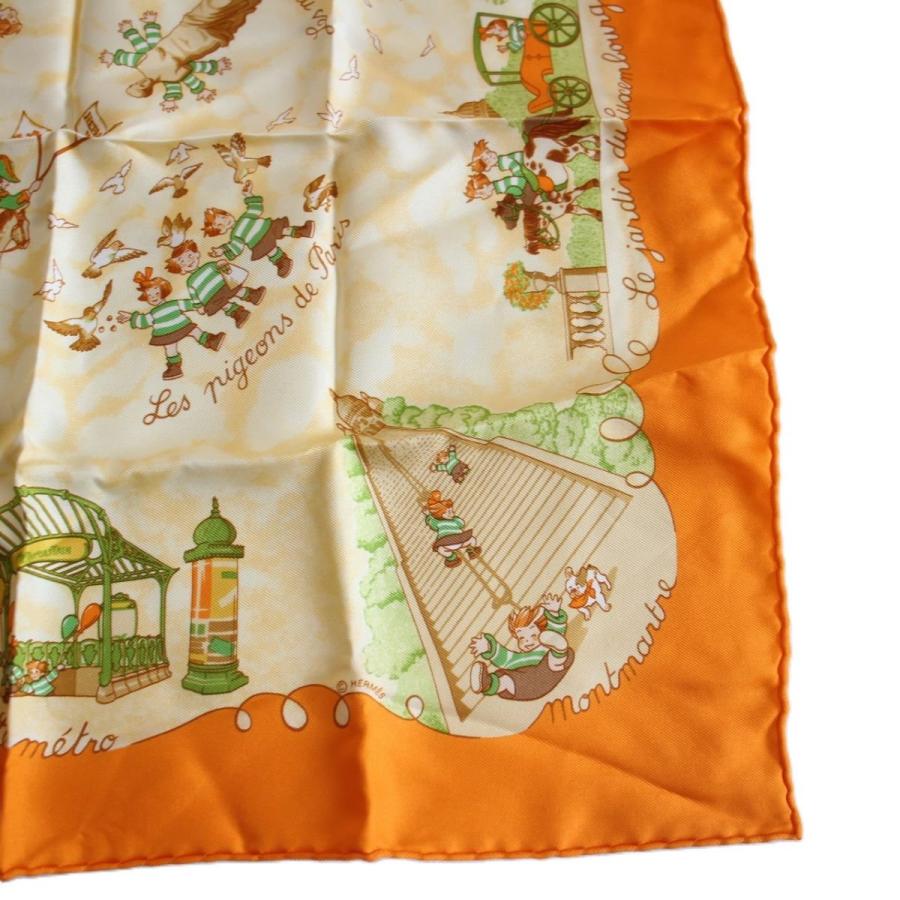 HERMES（エルメス） カレ 45 ガヴロッシュ スカーフ Les Triples