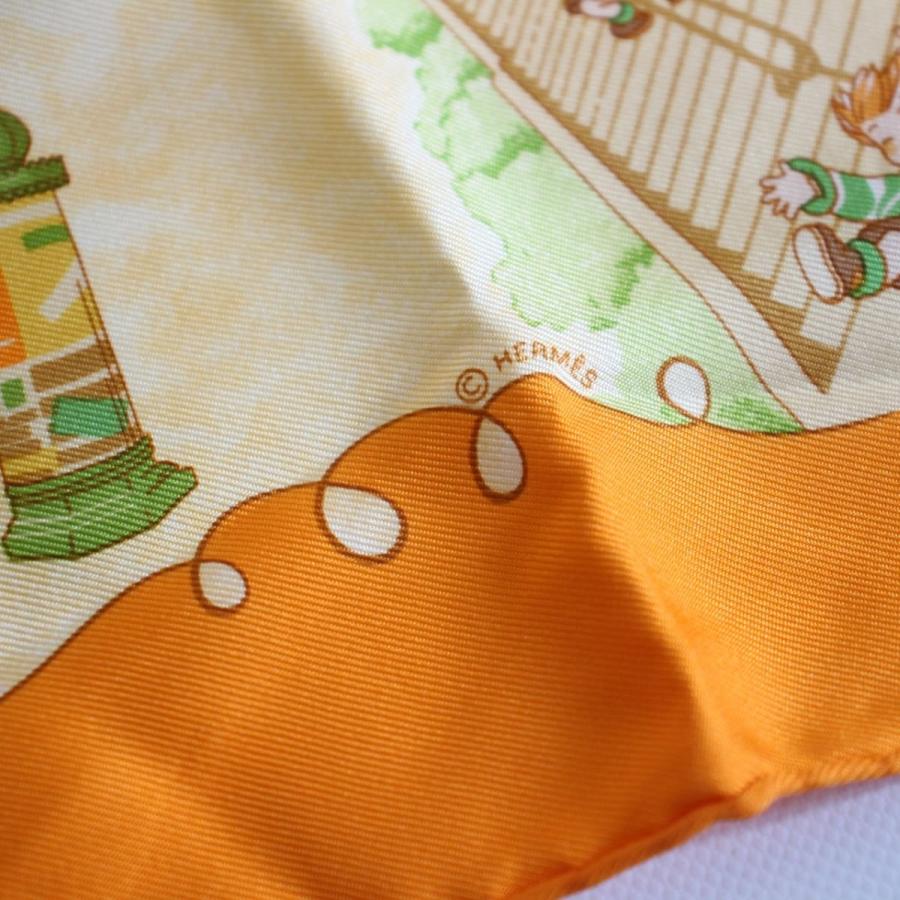 HERMES（エルメス） カレ 45 ガヴロッシュ スカーフ Les Triples